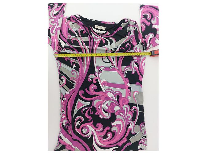 Tunica Emilio Pucci multicolore in viscosa - vista 16