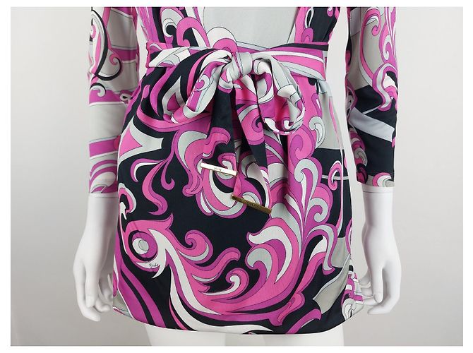 Tunica Emilio Pucci multicolore in viscosa - vista 3