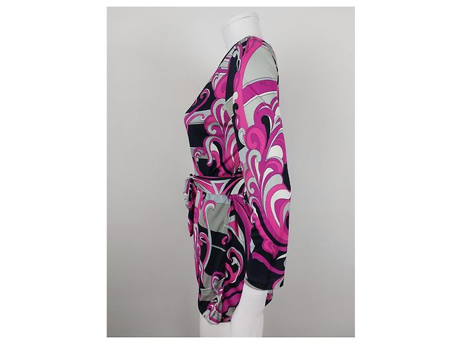 Tunica Emilio Pucci multicolore in viscosa - vista 4