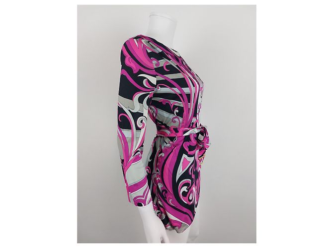 Tunica Emilio Pucci multicolore in viscosa - vista 5
