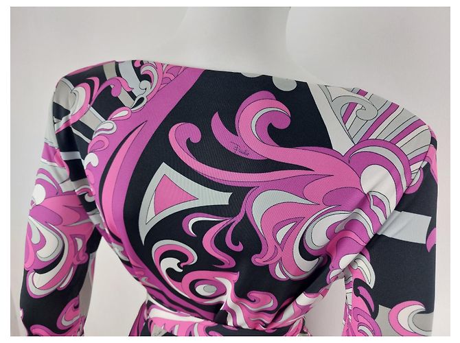 Tunica Emilio Pucci multicolore in viscosa - vista 8