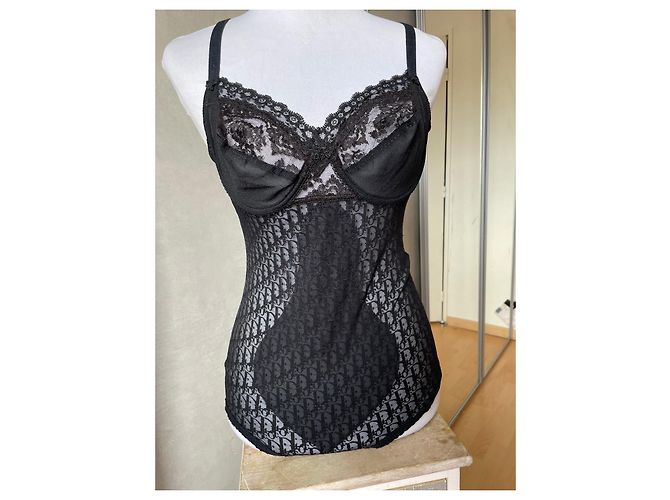 Body Dior Monogramma Nero - vista 2