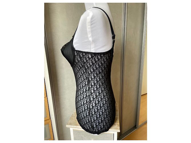 Body Dior Monogramma Nero - vista 3