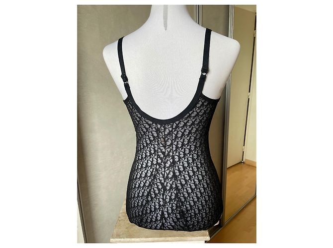 Body Dior Monogramma Nero - vista 4