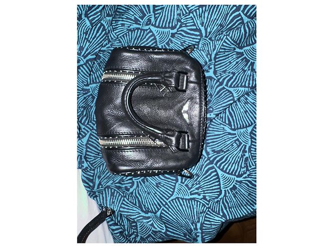 Zadig & Voltaire Sunny nano studs nero in pelliccia - vista 3
