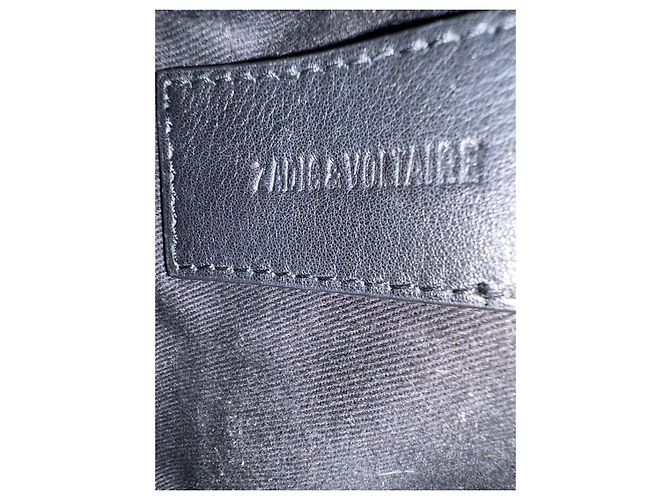 Zadig & Voltaire Sunny nano studs nero in pelliccia - vista 5