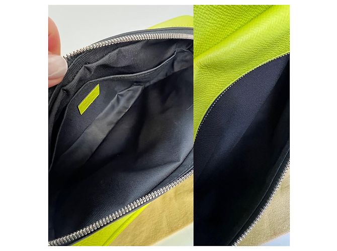 Sac Messenger Outdoor Taigarama Jaune LOUIS VUITTON - vue 4