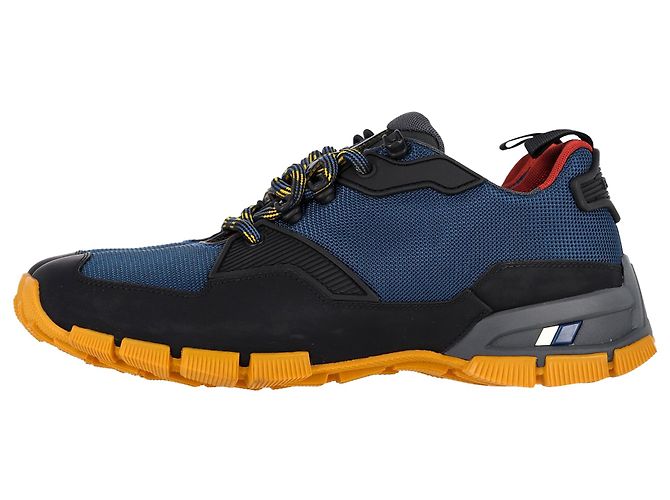 Sneakers con lacci Prada Sport in rete blu e gomma - vista 5