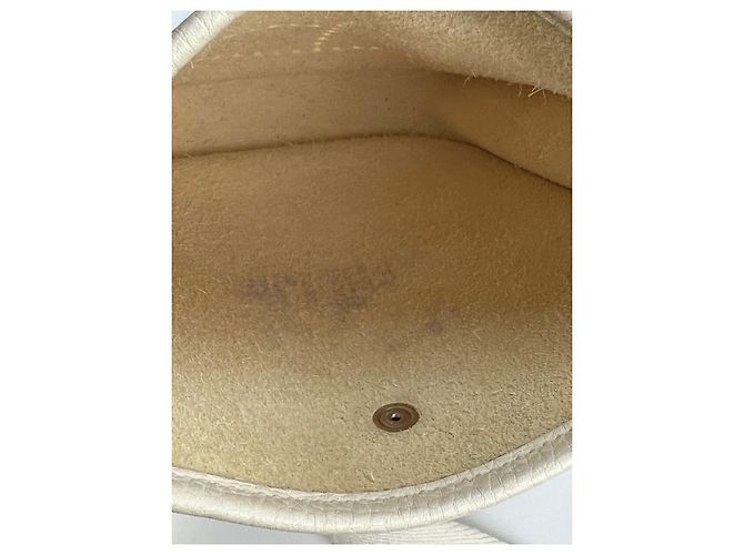 Hermès Borsa a tracolla Hermes Taurillon Clemence evelyne TPM Nata Bianca Bianco - vista 4