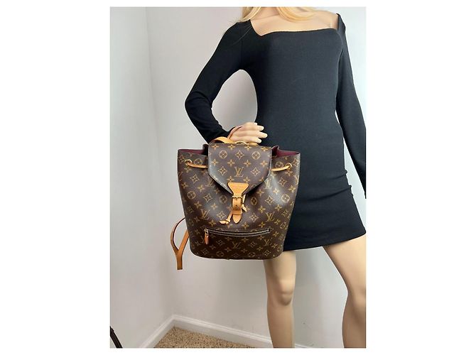 Zaino Monogram Montsouris NM di LOUIS VUITTON Marrone - vista 6