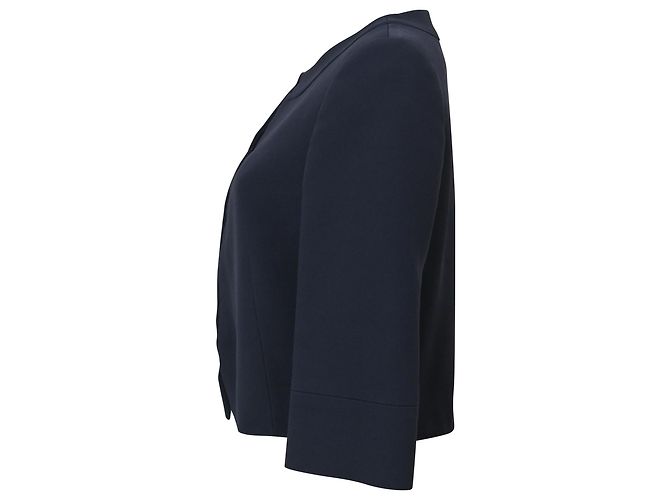 Alberta Ferretti Bolero in Navy Blue Rayon - view 3