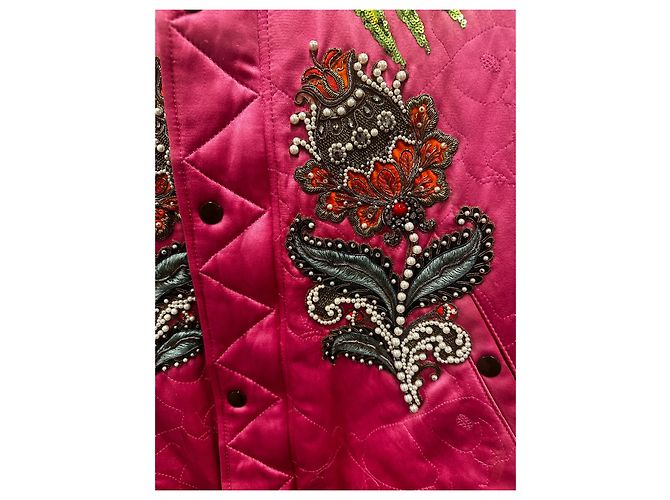 Chaqueta bomber reversible Gucci con tigre - vista 4