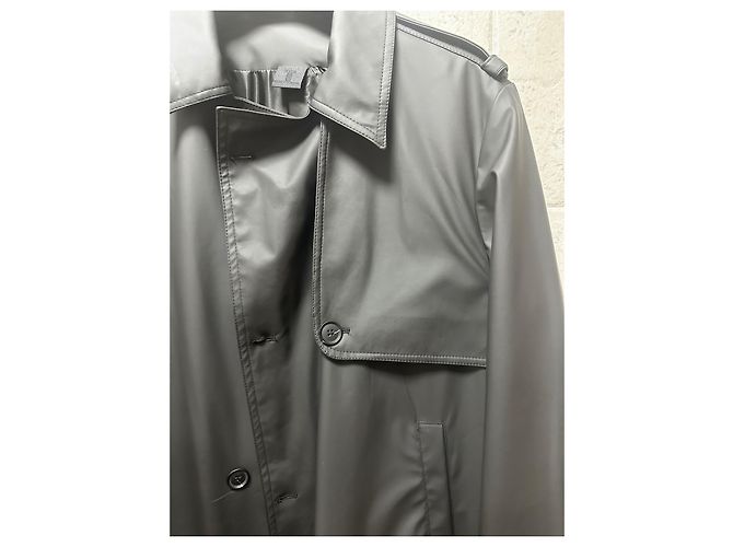 Autre Marque Trench in satin nero Black Circus - vista 3