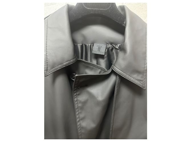 Autre Marque Trench in satin nero Black Circus - vista 4