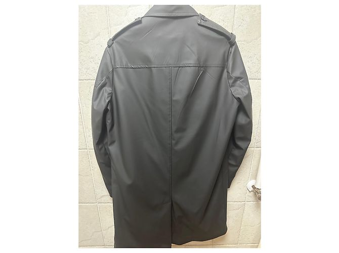 Autre Marque Trench in satin nero Black Circus - vista 7