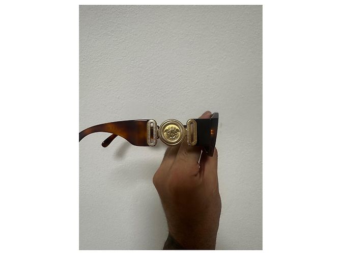 Versace Medusa Biggie Sunglasses - view 4