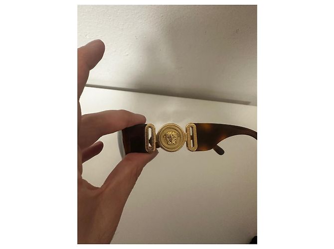 Versace Medusa Biggie Sunglasses - view 6