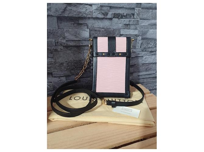 Louis Vuitton Trunk Pochette Vertical Eppi Rosa - vista 2