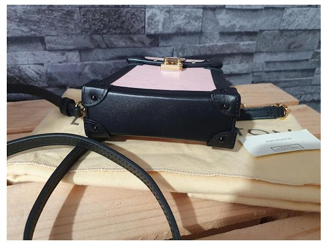 Louis Vuitton Trunk Pochette Vertical Eppi Rosa - vista 6