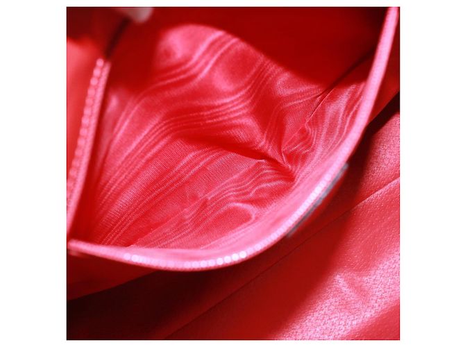 Céline Borsa a Spalla CELINE in Pelle Rossa Auth bs15049 Rosso - vista 20