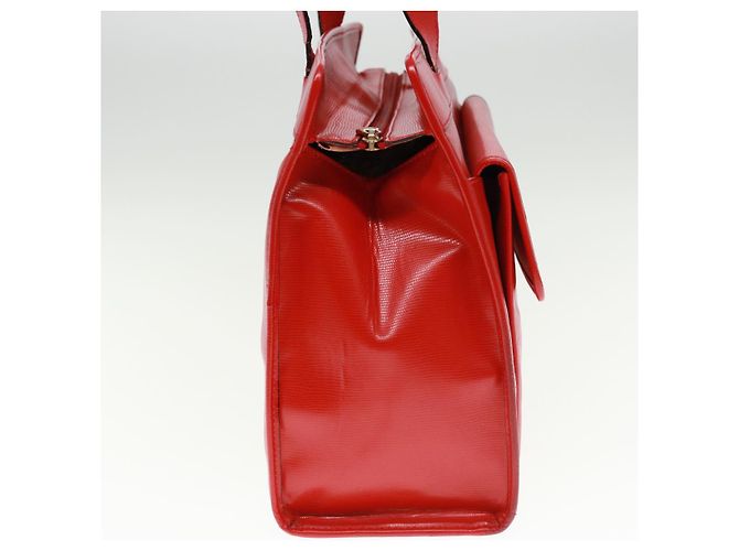 Céline Borsa a Spalla CELINE in Pelle Rossa Auth bs15049 Rosso - vista 3