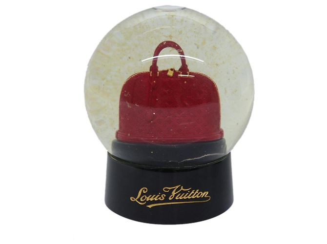 LOUIS VUITTON Snow Globe Alma VIP Limited Clear Red LV Auth 76296 - view 13