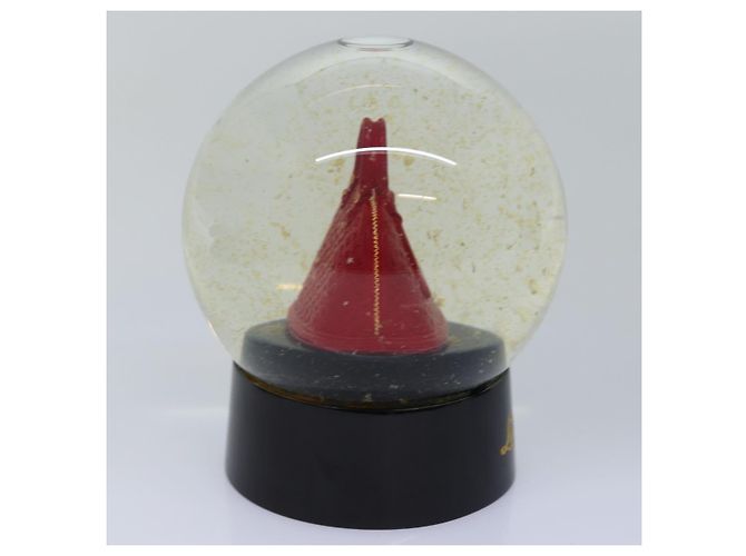 LOUIS VUITTON Snow Globe Alma VIP Limited Clear Red LV Auth 76296 - view 3