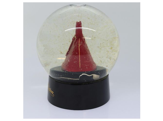LOUIS VUITTON Snow Globe Alma VIP Limited Clear Red LV Auth 76296 - view 4