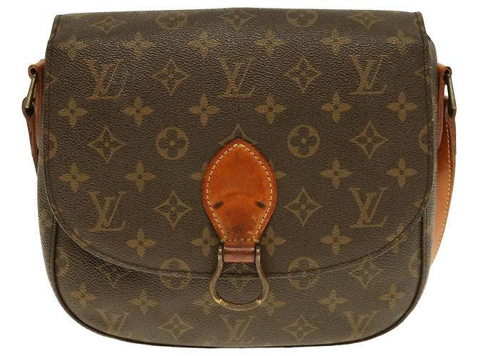 Saint-Cloud LOUIS VUITTON Monogram Saint Cloud GM Borsa a Spalla M51242 LV Auth bs15146 Monogramma - vista 13