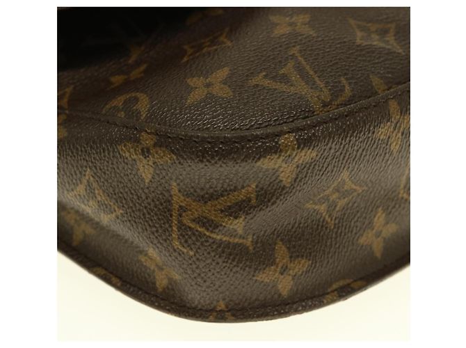 Saint-Cloud LOUIS VUITTON Monogram Saint Cloud GM Borsa a Spalla M51242 LV Auth bs15146 Monogramma - vista 16