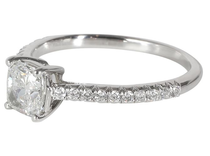 Anello di fidanzamento Tiffany & Co. Novo con diamante modificato a cuscino da 0,89 ct - vista 3