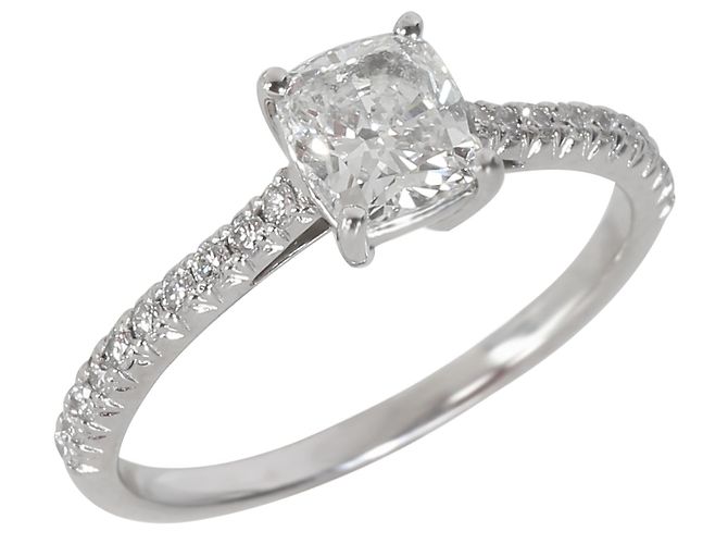 Anello di fidanzamento Tiffany & Co. Novo con diamante modificato a cuscino da 0,89 ct - vista 5