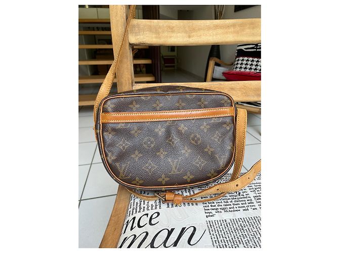 Borsa a spalla Louis Vuitton Monogram in pelle marrone Marrone scuro Monogramma - vista 2