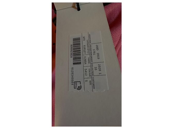 Vestido sudadera maxi Gucci Disney x Gucci rosa de algodón - vista 10