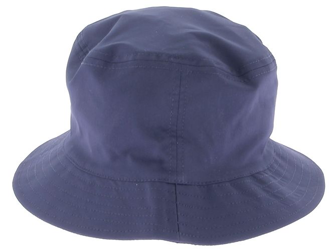 Autre Marque Non Signé / Unsigned hats & pull on hats T.International XL Polyester Navy blue - view 2