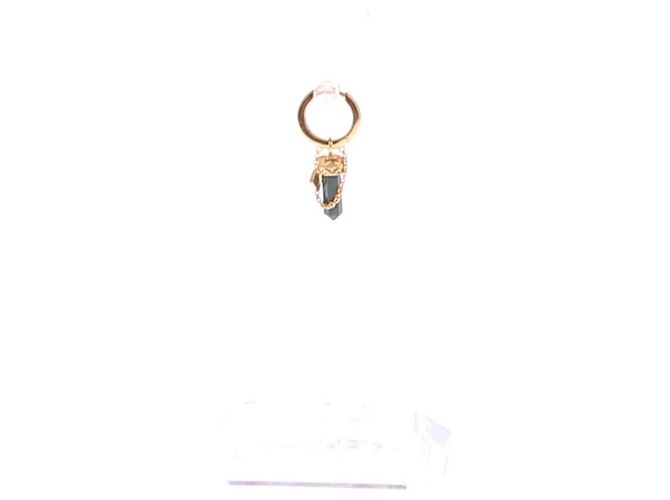 Bijoux Thomas Sabo T. Or jaune Vert - vue 2