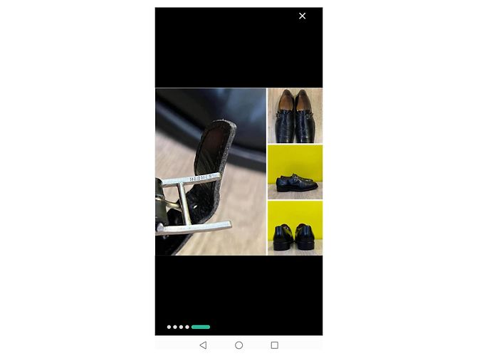 Constance Hermès Zapatos con cordones Negro - vista 6