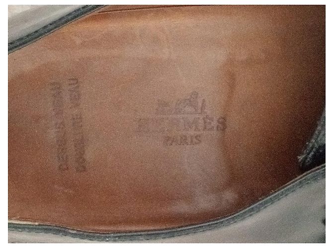 Constance Hermès Zapatos con cordones Negro - vista 7