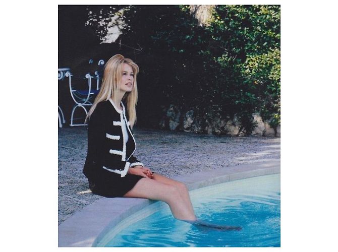 Cambon Chanel 1995 runway Navy Blue Jacket Dark blue - view 3