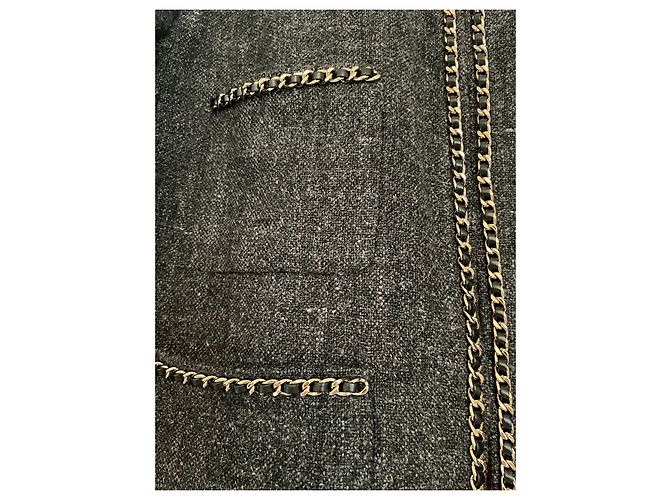 Cambon Chanel 2019B collection Jacket in Grey - view 9