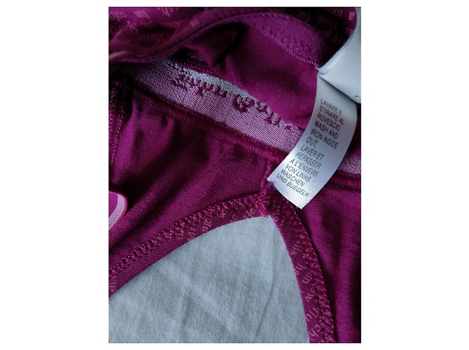 Vestido John Galliano Gazette Nine morado de algodón Púrpura - vista 3