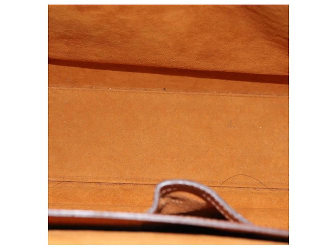 LOUIS VUITTON Borsa a Mano Epi Sorbonne Marrone M54513 LV Auth 74845 - vista 11