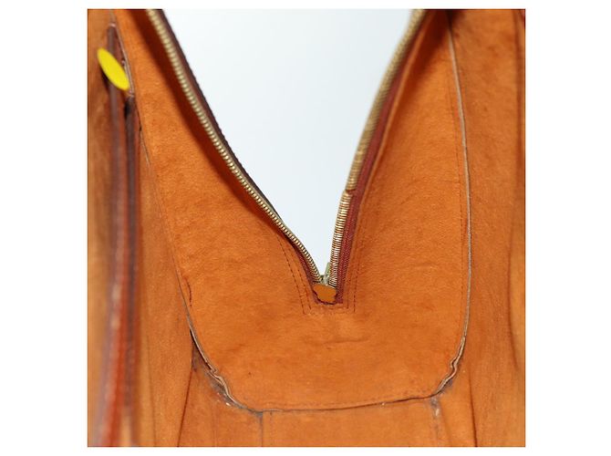 LOUIS VUITTON Borsa a Mano Epi Sorbonne Marrone M54513 LV Auth 74845 - vista 19