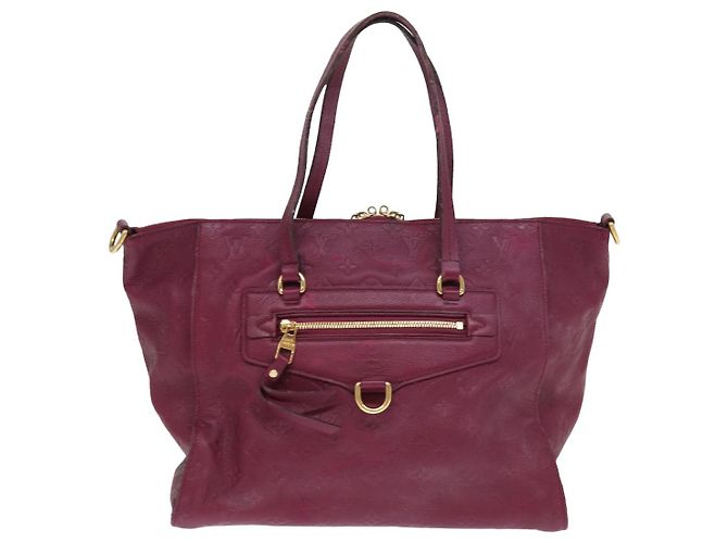 LOUIS VUITTON Borsa Tote Lumineuse PM Monogram Empreinte Oroll M94046 Auth ep4527 - vista 13