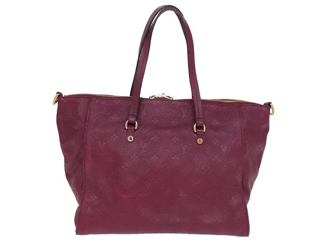 LOUIS VUITTON Borsa Tote Lumineuse PM Monogram Empreinte Oroll M94046 Auth ep4527 - vista 2