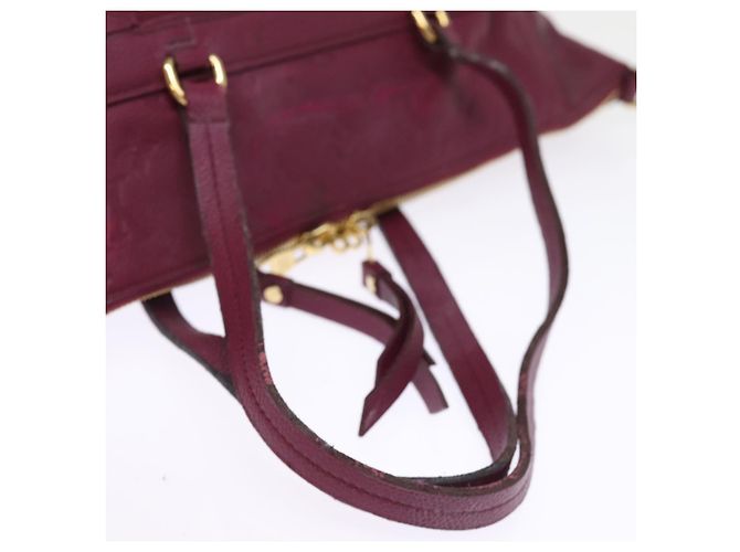 LOUIS VUITTON Borsa Tote Lumineuse PM Monogram Empreinte Oroll M94046 Auth ep4527 - vista 7