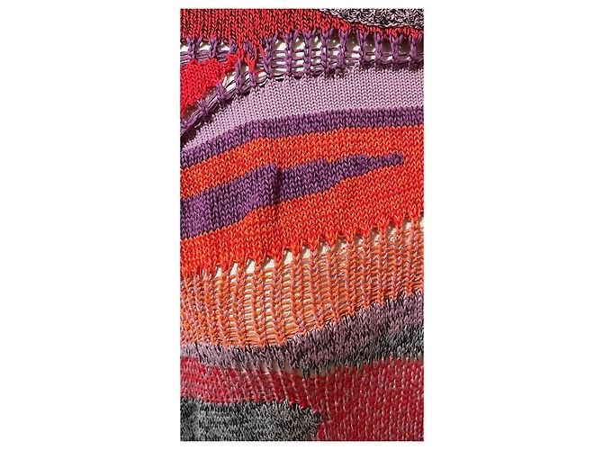 Abito in maglia Kenzo multicolore cotone mohair - vista 3
