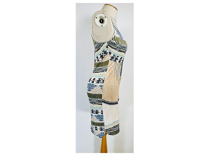 Vestido Hale Bob Viscosa Elastano S Multicolor - vista 3