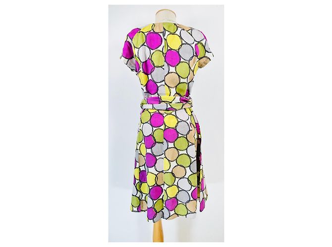 Hobbs Leinenkleid Mehrfarben - Ansicht 4
