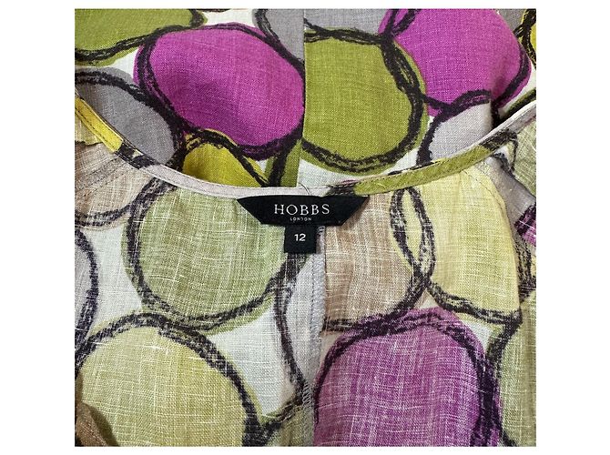 Hobbs Leinenkleid Mehrfarben - Ansicht 5